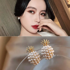 Pineapple Pearl Earrings