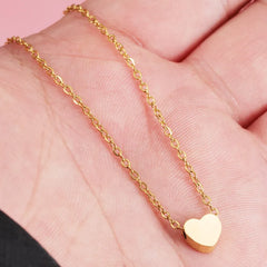 Minimalist Heart Necklace