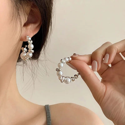 C Shape Earrings