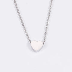 Minimalist Heart Necklace