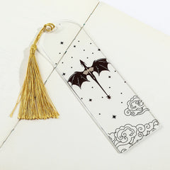 Anime Black Dragon Bookmarks Collection